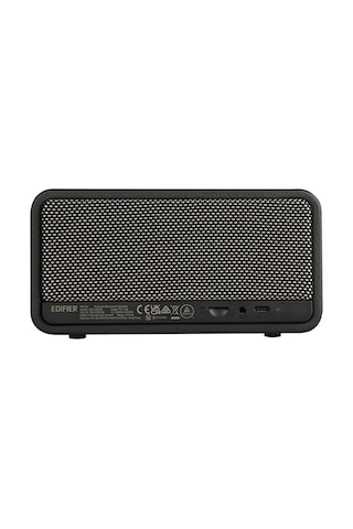 Edifier Mp230 20w Rms Bluetooth 5.0 Retro Tasarımlı Taşınabilir Kablosuz Hoparlör Ahşap Kabin, Aux/usb-c/tf Kart - Retro Siyah