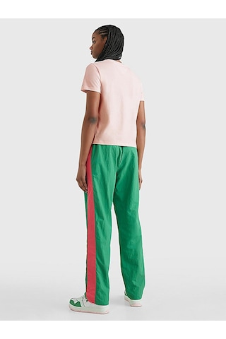 Tommy Hılfıger Kadın T-shırt Dw0dw15447-tj9 Pembe