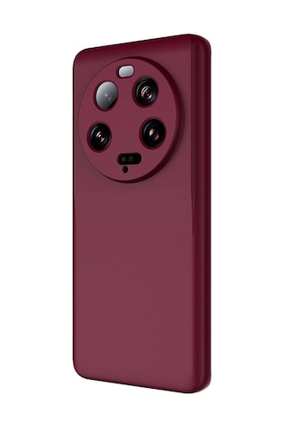 Noktaks - Mi 13 Ultra Uyumlu - Kılıf İçi Kadife Koruyucu Mara Lansman Kapak - T28274 - Lila Lila