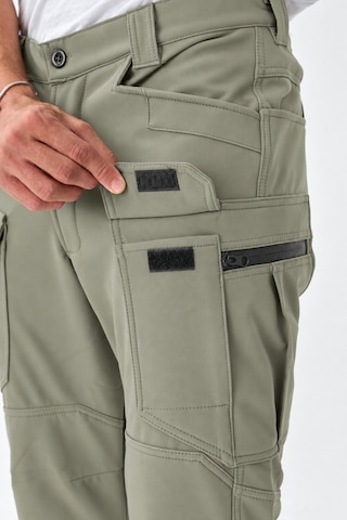 Dechers Erkek Kışlık İçi Polarlı Rüzgar Su Geçirmez Soft Shell Taktik Pantolon - E231 Bej