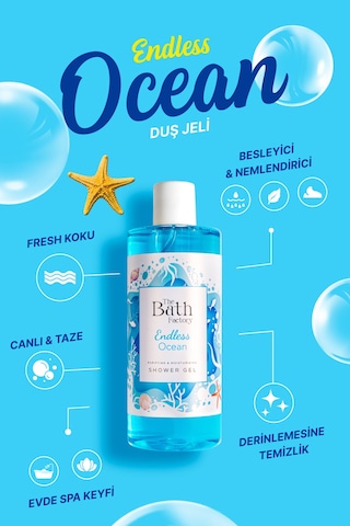 The Bath Factory Okyanus Duş Jeli 400 ML