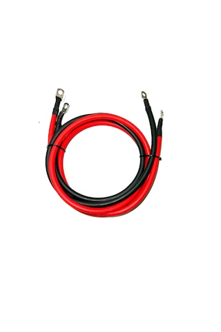 2 Adet 25 Mm2 Akü Paralel Bağlantı Kablosu 150 Cm Pabuçlu