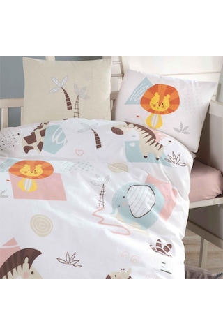 Clasy Bebek Nevresim Takımı Sweet Zuu Bej