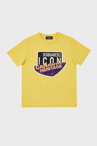 Dsquared2 Çocuk T Shirt Dq0244-d002f Yellow Sarı