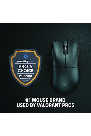 Razer Deathadder V3 Pro + Razer Hyperpolling Kablosuz Adaptör - U