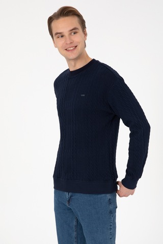 U.s. Polo Assn. Erkek Lacivert Sweatshirt 50308909-vr033 Lacıvert