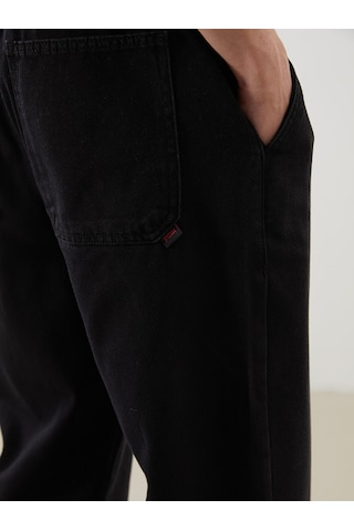 Lcw Jeans Siyah Baggy Fit Erkek Jean Pantolon