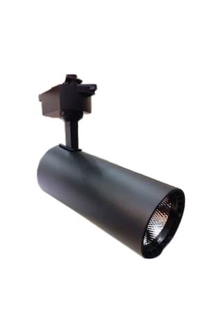 30W Ledli Boru Tip Alüminyum Siyah Kasa Ray Spot Günışığı