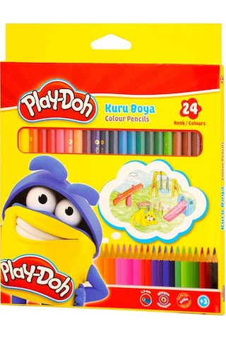 Play-doh 24 Renk Kuru Boya Ku003