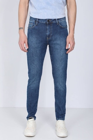 Banny Jeans Erkek Mavi Straight Fit Jean Pantolon