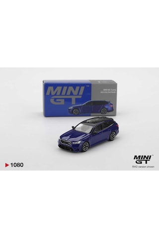 Mini Gt 1/64 Bmw M5 Touring G99 Marinabay Blue Metallic 1080
