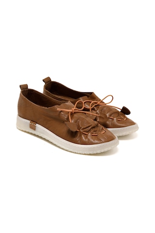 Sneaker Günlük Kadın Rc-25y-126-m041 John May Ceviz Ceviz Taba