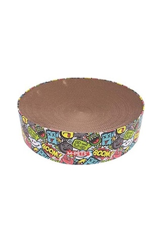 M-pets Urban Style Freestyle Karton Tırmalama Tahtası Karışık Renkli 41x10 Cm 244-54023.01