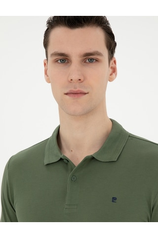 Pierre Cardin Erkek Haki Tişört Basic 50291625-vr027 Haki