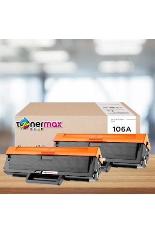 Hp Uyumlu 106a / W1106a Muadil Toner 2&apos Li Paket - Çipli / 107a / 107w / Mfp 135w / Mfp 137fnw