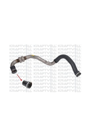 Renault Laguna 3 - Iıı 1.5 - Dci K9k Turbo Hortumu Metal Kısım Hariç Uç Kısmı - 8201043883 - 8200493735 - Mais
