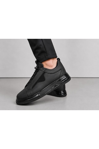 Trendyshose 7604 Anatomic Termo Taban Erkek Spor Ayakkabı Siyah