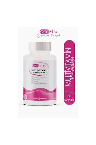 Optivita Multivitamin Mineral 30 Kapsül