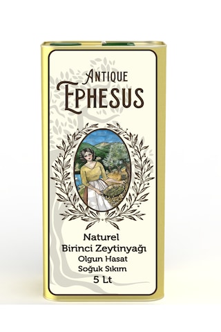 Antique Ephesus Olgun Hasat Soğuk Sıkım Naturel Zeytinyağı 5 L