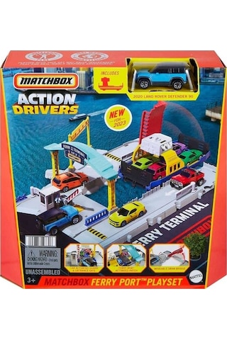Matchbox Aksiyon Sürücüleri Oyun Seti Feribot Limanı Hmh29