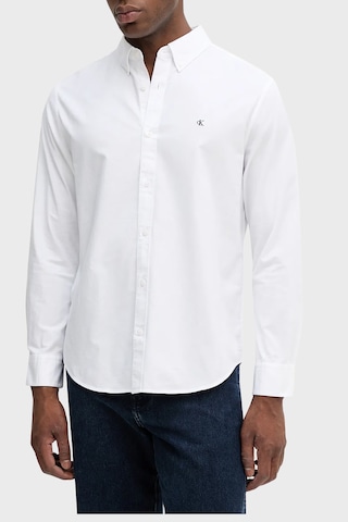 Calvin Klein Erkek Gömlek Lv140em125 Yaa Beyaz Beyaz