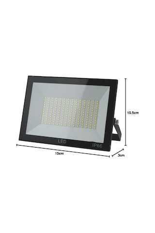 T.m.q.g 50 Watt Led Projektör Tüm Renkler Ip66 Su Ve Toz Geçirmez Beyaz