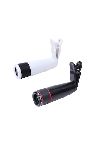 Teleskop Telefon Kamera Lensi Mini El Dürbünü Çok Renkli