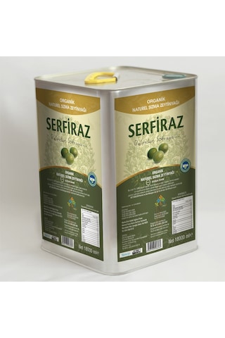 Serfiraz Organik Naturel Sızma Zeytinyağı 18 L Serfiraz Organik Naturel Sızma Zeytinyağı 18 L