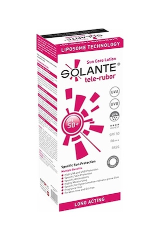 Solante Tele-Rubor Güneş Koruyucu Losyon SPF50+ 150 ML