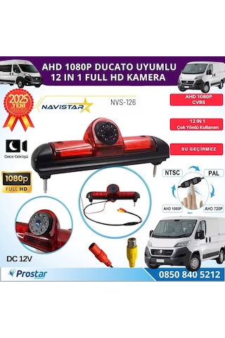 Fiat Ducato Peugeot Boxer Ve Citroen Jumper İçin Profesyonel Geri Görüş Kamerası