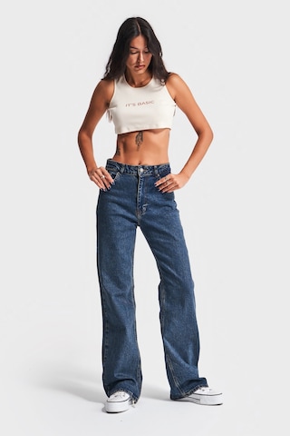 it's basic Kadın T.kot Rengi 1w48 Straight Fit Likralı Denim Kırmızı