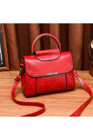 Pembe 2023 Yeni Moda Retro Çanta İlkbahar Ve Yaz Yeni Moda Basit Omuz Askılı Çanta Kadın Çantası Pembe