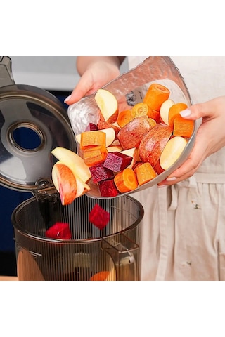 Kuvings Auto10 Hands-free Yavaş Sıkım Slow Juicer Meyve Sıkacağı