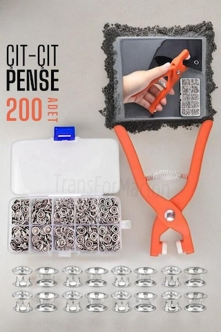 Zhltools Penseli Çıtçıt Seti 200 Lü Paket