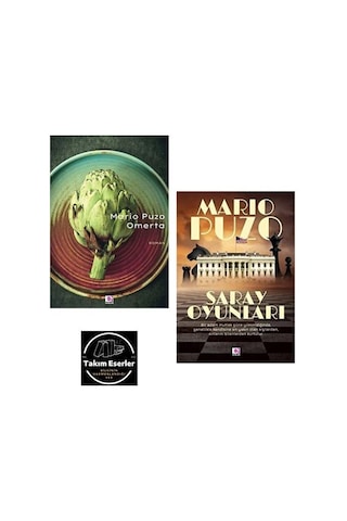 Mario Puzo Son Çıkan 2 Kitap Set /Saray Oyıunları & Omerta / M...