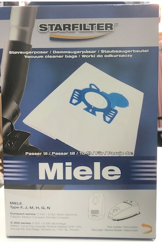 Miele Uyumlu F.J.M. Süpürge Torbası