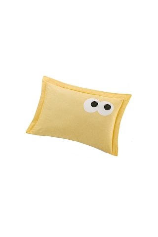 Eponj Home Yastık Kılıfı Oxf. Funny Sarı Sarı