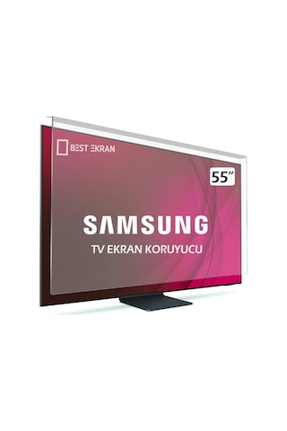 Samsung Uyumlu 55qn90b Tv Ekran Koruyucu - 55" İnç 139 Cm Qe55qn90batxtk