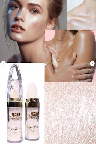 Yüz Ve Vücut Için Uygun Silmi Gece Elbiselerine Uyumlu Sexy Simli Parlak Vücut Glitter Losyon Krem