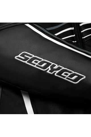 Scoyco Jk153 Motosiklet Montu Deri 4 Mevsim Oxford 600-d Dayanıklı Kumaş Motorcu Mont Black