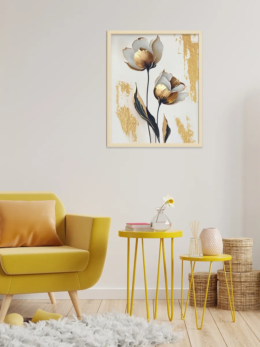 Fluid Sayılar İçin Resim, 40x50 Cm Tuval Üzerinde Sayılarla Boyama, 40x50 Cm 448128959