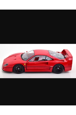 Kk Scale 1:18 Ferrari F40 Lightweight Kırmızı Model Araba