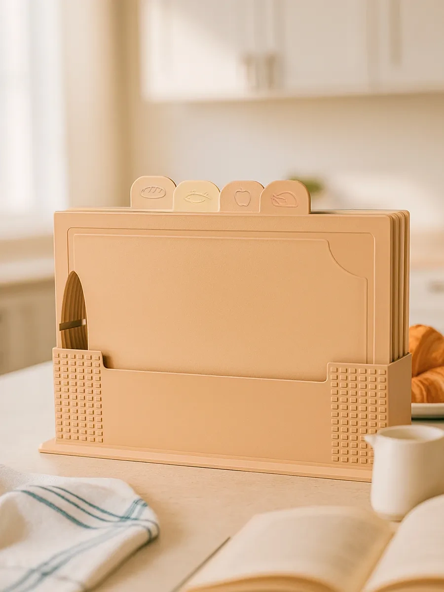 Gred Kesme Tahtası, 4'lü Set 297583978 Bej