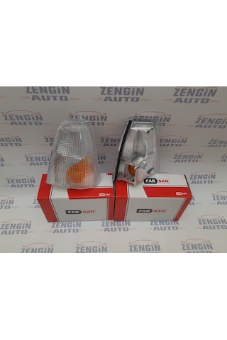 Tofas Uyumlu Dogan Sahin Kartal Beyaz Seffaf Sag Sol 1Çift Sinyal Takimi 527011065