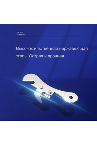 Xindoker Renkli Paslanmaz Çelik Kompakt Kutu Açıcı Ve Bira Açıcı - Fonksiyonel İçecek Açma Aleti Gümüş