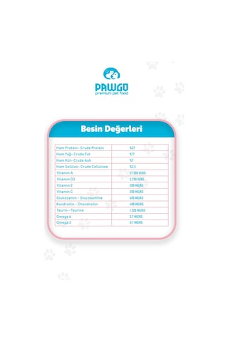 PAWGO Kitten King Hypoallergenic Tavuk Etli Yavru Kedi Maması 2 KG