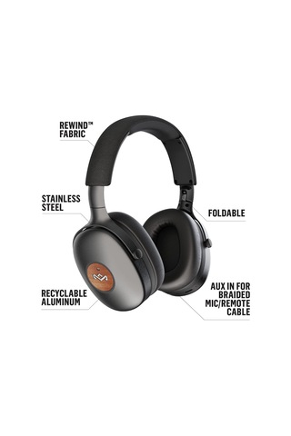 Tr Positive Vibration Xl Anc Kulak Üstü Gürültü Önleyici Kulaklık Kablosuz Bluetooth - Sürdürülebilir Malzemel