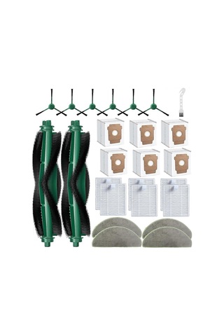 104 Combo/ 105 Vac/ 105 Combo/ 105 Combo+/ Vac 2/ Q0520/q052 Robot Süpürge İçin Yedek Parçalar