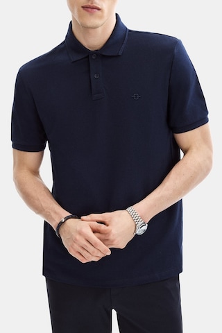 Backandbond Koyu Lacivert Regular Fit Örme Polo Yaka Tişört