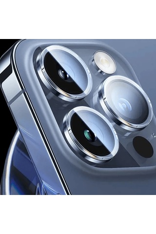 Baseus iPhone Uyumlu 15 Pro/15 Pro Max İçin Corning Serisi Hd Cam Kamera Koruyucu- 5775